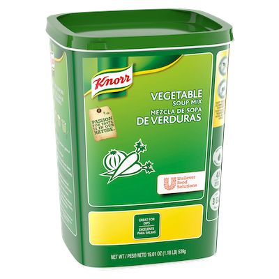 Knorr® Professional Soup Mix Vegetable 6 x 19.1 oz - 